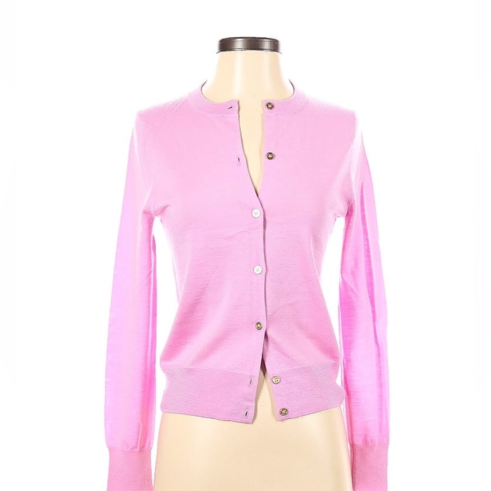 J Crew Cardigan Sweater Pink